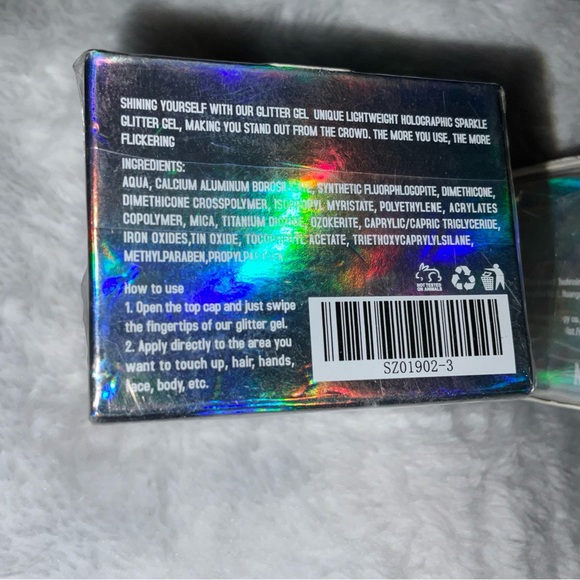 LAKERAIN GLITTER ZONE MULTI USE BODY GLITTER GEL #01 & 04. 2 PK SEALED NEW - Picture 16 of 16